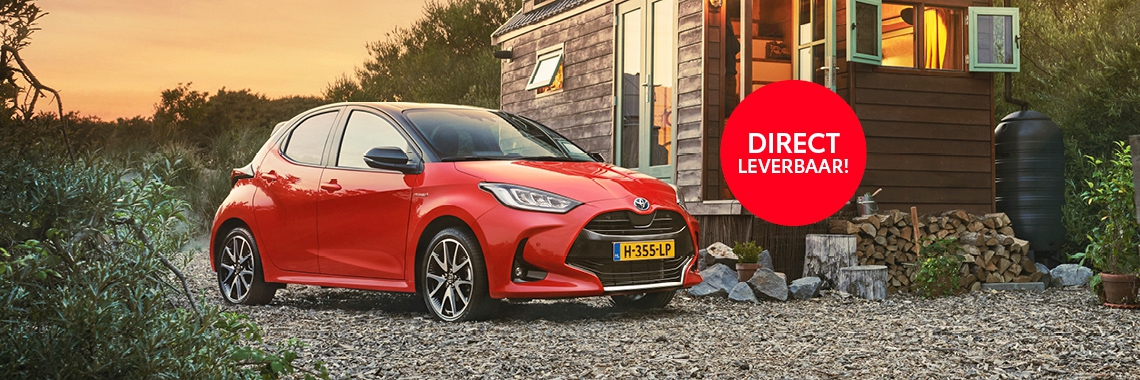 Stap dit jaar nog in de nieuwe generatie toyota yaris